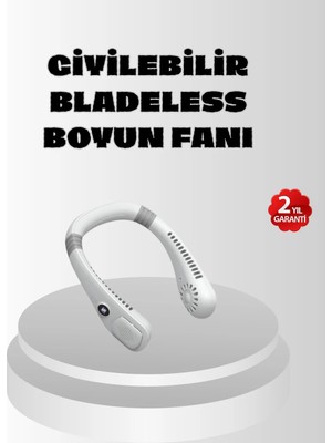 Sibelora Home Taşınabilir Boyun Fanı Sessiz Çalışma ve USB Şarj Özellikli