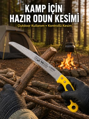 Sibelora Home El Tipi Bahçe Bıçkısı Dayanıklı Çelik Kesim Testeresi