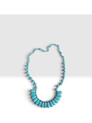 Mimoza Accessories Firuze Damlası Kolye