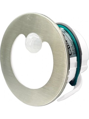 Cata CT-5174B 1,5W Yuvarlak Sensörlü Koridor Armatürü Beyaz (6400K)