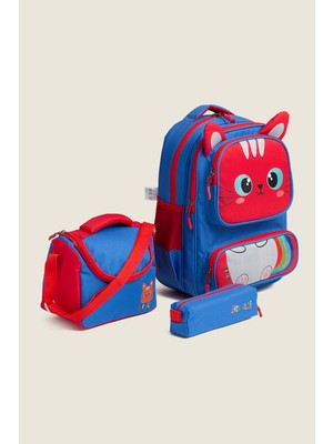 Kinderos Sevimli Karakterler 3lü Okul Çantası Seti - 26O 7240