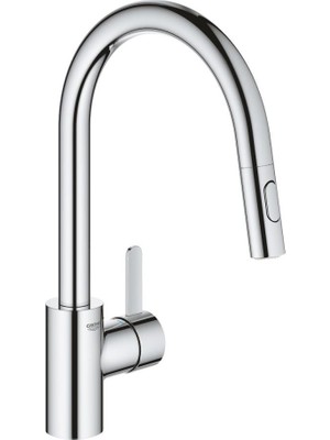 Grohe Eurosmart Cosmo Ohm Sink C-Sp Dual Spray Spiralli Eviye Bat. 31481001