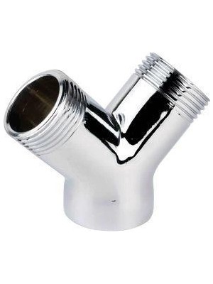 Mey İthalat Mey Ithalat® Çamaşır Makinası Musluğu Çatalı Krom