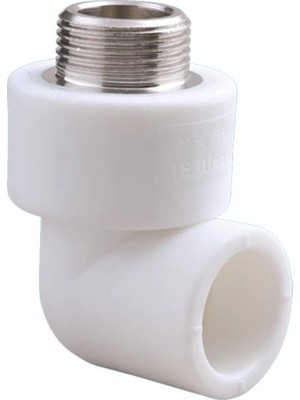 Mey İthalat Mey Ithalat® Pvc Boru Pprc Dış Dişli Dirsek 25X3/4'' 10 Adet