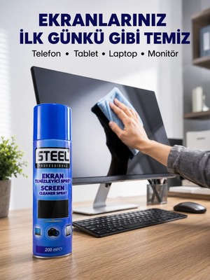 Negok Lcd, LED ve Telefon Ekranları Için Ekran Temizleyici Sprey
