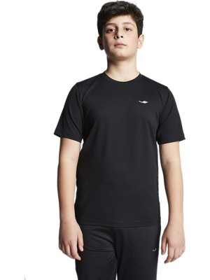 Lescon 23S3298 Kısa Kol T Siyah Çocuk T-Shirt