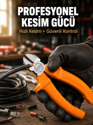 Negok Elektrik ve Teknik Çalışmalar Için Profesyonel Dövme Çelik Yan Keski