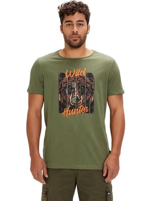 Bad Bear 24.01.07.037 Hunt Haki Unisex T-Shirt