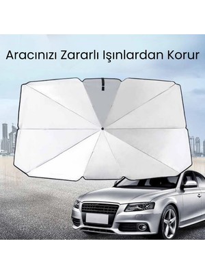 Negok Renault Symbol, Dacia Sandero, Opel Corsa, Ford Ka, Peugeot 208 Uyumlu Oto Şemsiye Yeni Nesil