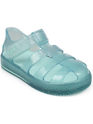 Igor 10265 K Star Glitter Mavi Kız Çocuk Sandalet