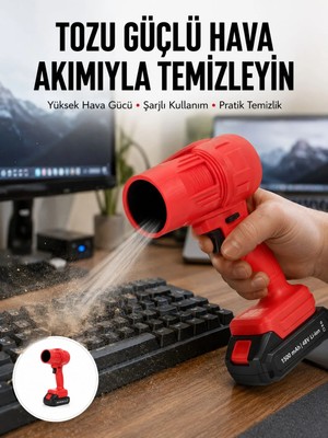 Negok Güçlü Motorlu Elektrikli Toz Alma ve Temizleme Aleti Yeni Nesil