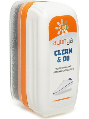 Ayonya 2910 Cleango 75ML Likitli Spor Ayakkabı Temizleme Süngeri