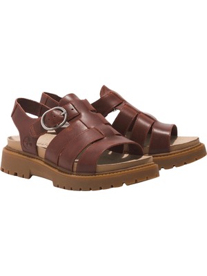 Timberland TB0A5ZKZ Clairemont Way Kahverengi Kadın Sandalet