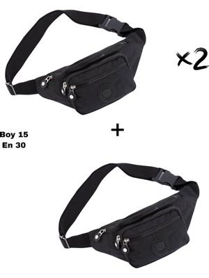 Sannora Bags Unısex Bel ve Omuz Çantası Çapraz Askılı Spor ve Günlük Çanta Seyahat Çantası