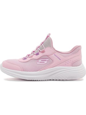 Skechers 303690 L Bounder Pro Işikli Pembe Çocuk Spor Ayakkabı
