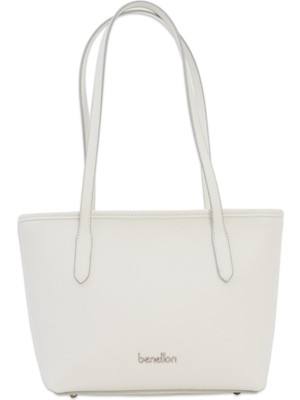 Benetton BNT_1813 20X22X10 Kol Sı Beyaz Kadın Çanta