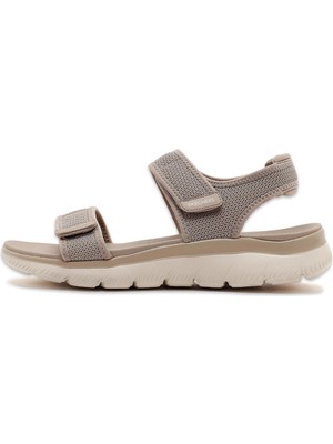 Skechers 163158 Summits Vegan Günlük Bej Kadın Sandalet
