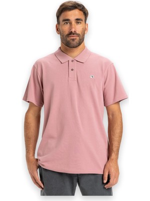 Quiksilver EQYKT04362 Dna Polo Lila Erkek T-Shirt