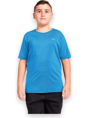 Lescon 25S3221 Kısa Kol Açık Mavi Çocuk T-Shirt