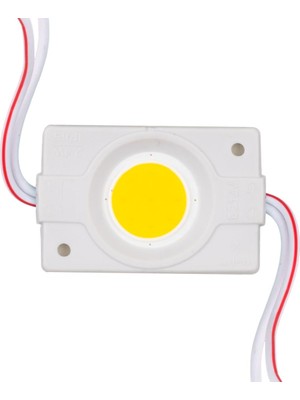 Powermaster 12 Volt 2.4 Watt Beyaz Cob LED Modül - 40X22 mm