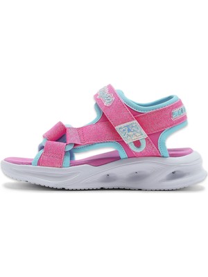 Skechers 303024L S Lights Sola Glow Sandal Pembe Kız Çocuk Sandalet