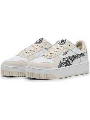Puma 401611 Carina Street Snake Chic Beyaz Kadın Spor Ayakkabı