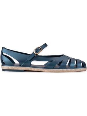 Igor S10375 Paris Metal Mavi Kadın Sandalet