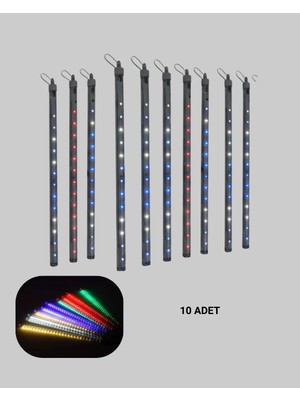 Marmara Avm Dekoratif Ortam Aydınlatması Rgb LED 10’lu Çubuk Seti