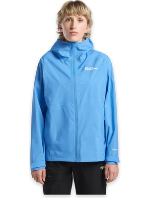 Jack Wolfskin A63767  Yağmurluk Mavi Kadın Outdoor