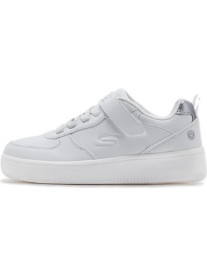 Skechers 400623L Sport Court 92 Show Maddox Beyaz Çocuk Spor Ayakkabı