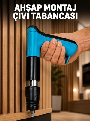 Toyigoo Profesyonel Ahşap Döşeme Çivi Tabancası Dayanıklı Manuel El Aleti