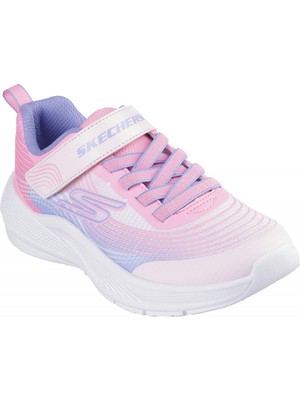 Skechers 303575L Microspec Advance Pembe Kız Çocuk Spor Ayakkabı