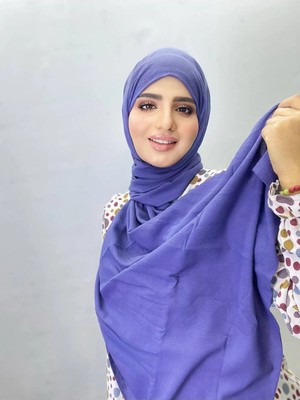ALDAIYR Hijab Kadın Bambu Kraş