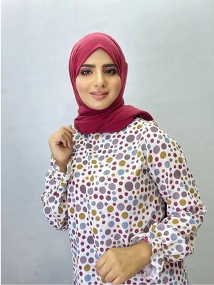 ALDAIYR Hijab Kadın Bambu Kraş