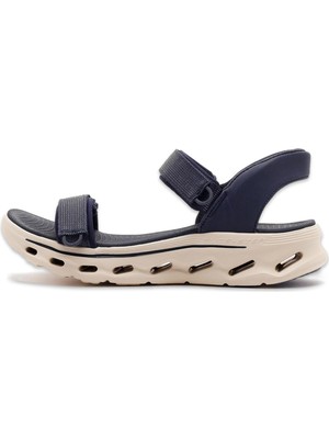 Skechers 141267 Go Walk Glide-Step 2.0 Sandal Lacivert Kadın Sandalet