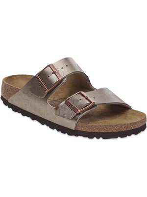 Birkenstock Arizona Bf Çift Toka Bronz Kadın Terlik