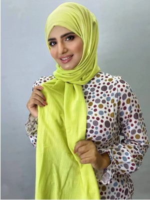 ALDAIYR Hijab Kadın Bambu Kraş