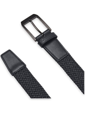 Under Armour 1387746 M Braided Golf Belt Kemer Siyah Unisex Kemer