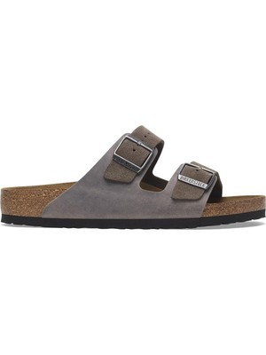 Birkenstock Arizona Vl Leoi Gri Erkek Terlik