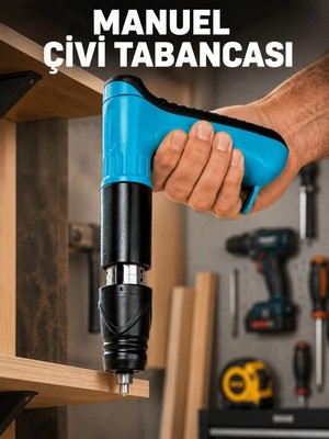Toyigoo Metal Gövdeli El Tipi Çivi Tabancası Profesyonel Montaj Tabancası