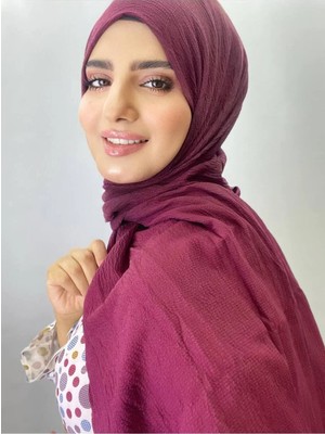 ALDAIYR Hijab Kadın Bambu Kraş