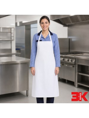 Beyaz Askılı Önlük /mutfak Önlüğü /tezgahtar Önlüğü