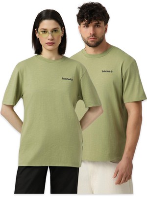 Timberland TB0A5MPG Fishing Photo Back Garphic Tee Haki Unisex T-Shirt