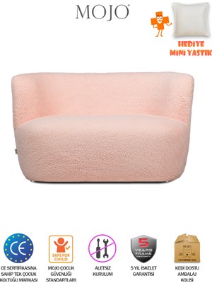MOJO Kiwi İkili Çocuk Koltuğu Pembe