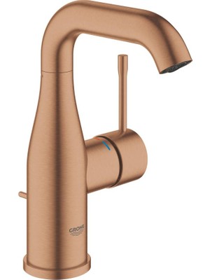 Grohe Essence Tek Kumandalı Lavabo Bataryası M-Boyut Brushed Warm Sunset 24173DL1