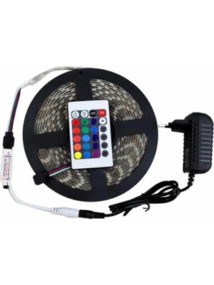 Empressco Rgb LED Kumandalı Iç / Dış Mekan 5 Metre Silikonlu Şerit LED