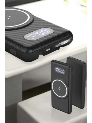 Ruhes Powerbank Taşınabilir 10.000 Mah Hızlı Şarj Dijital Göstergeli