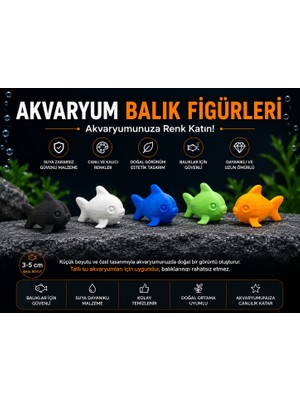 Mini Sevimli Balıklar 5 Adet