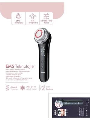 Genel Tedarik Radyo Frekanslı Yüz ve Boyun Kırışıklık Giderici - 5 Mod - Ems Teknolojisi