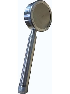 Esranın Dünyası Paslanmaz Inox El Duş Başlığı, Yüksek Basınçlı, Mikro Filtre Sistemli, Kaydırmaz Yüzey